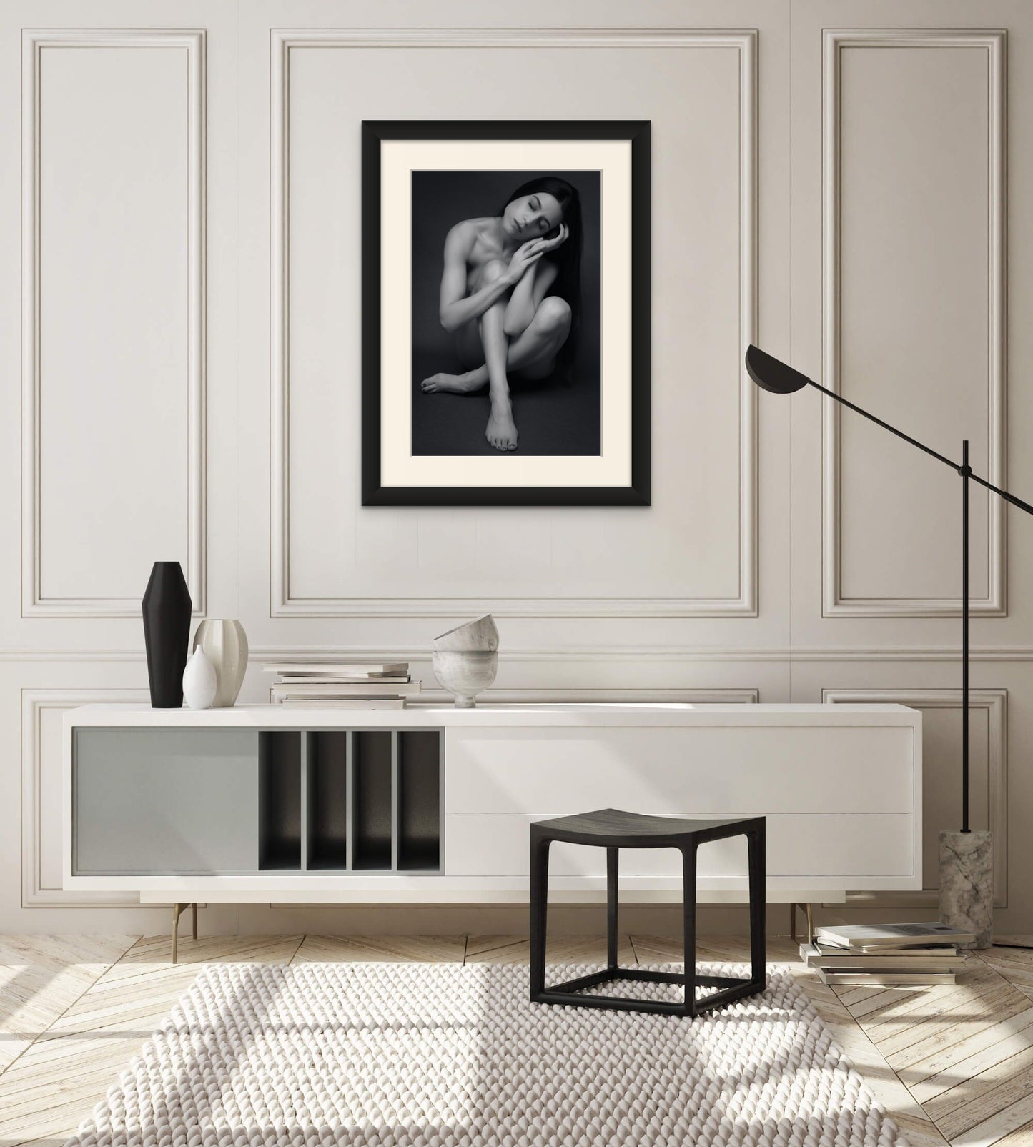 Feminine Artistic Nude Print  - Inner Harmony